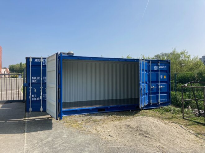 Conteneur container maritime 20 pieds d'occasion